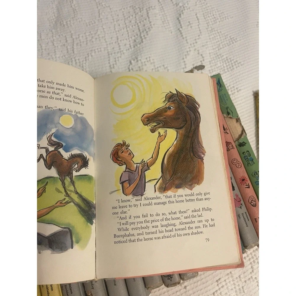 Best In Children's  Books by Nelson Doubleday Vintage 1957 -1961 Lot Of 20